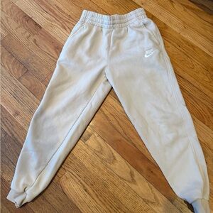 Nike Kids Cream Jogger Pants
